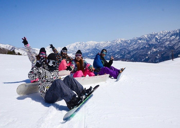 trượt tuyết núi Phú Sỹ Nhật Bản