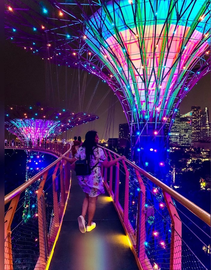 Cầu Helix Singapore - cây cầu để chụp ảnh 'siêu ảo' cho giới trẻ