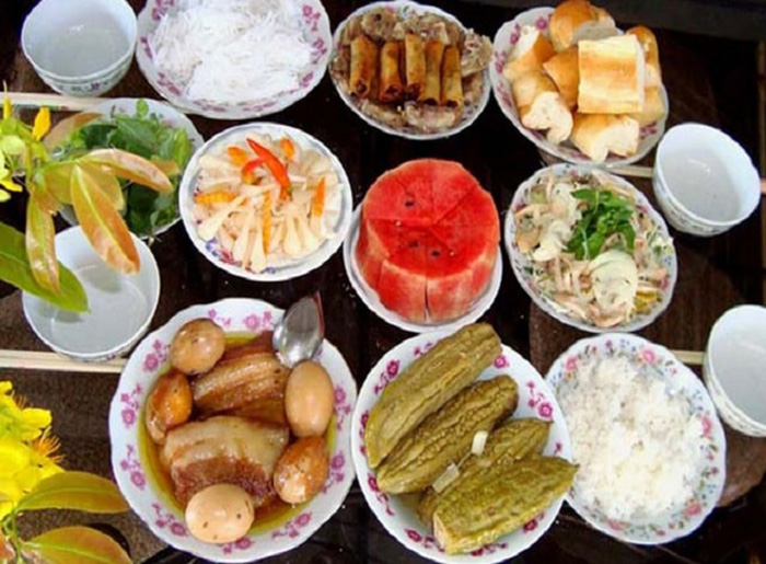 The dishes are immutably associated with the typical culinary culture of Soc Trang every New Year to spring.