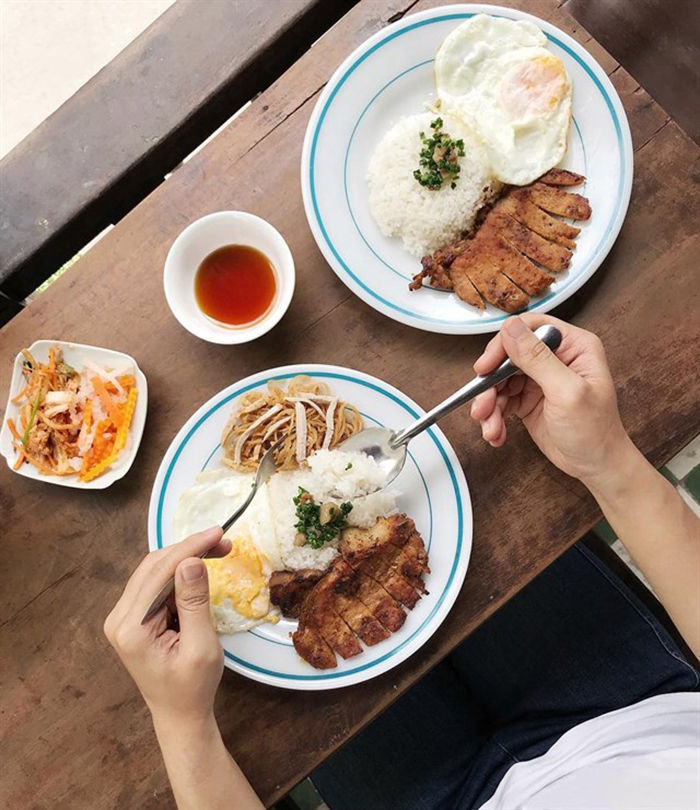 Bữa ăn sáng chất lượng từ cơm tấm Sài Gòn