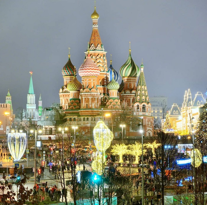 Vẻ Đẹp Vượt Thời Gian Của Quảng trường Đỏ nước Nga