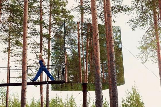 Không thể ‘đụng hàng’ khách sạn trên cây Treehotel tại Thụy Điển