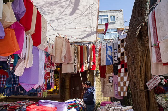 Chợ Carsamba khu chợ ở Istanbul nổi tiếng 