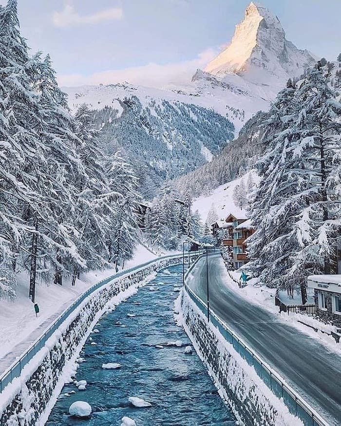 Zermatt - điểm trượt tuyết ở Thụy Sĩ nổi tiếng