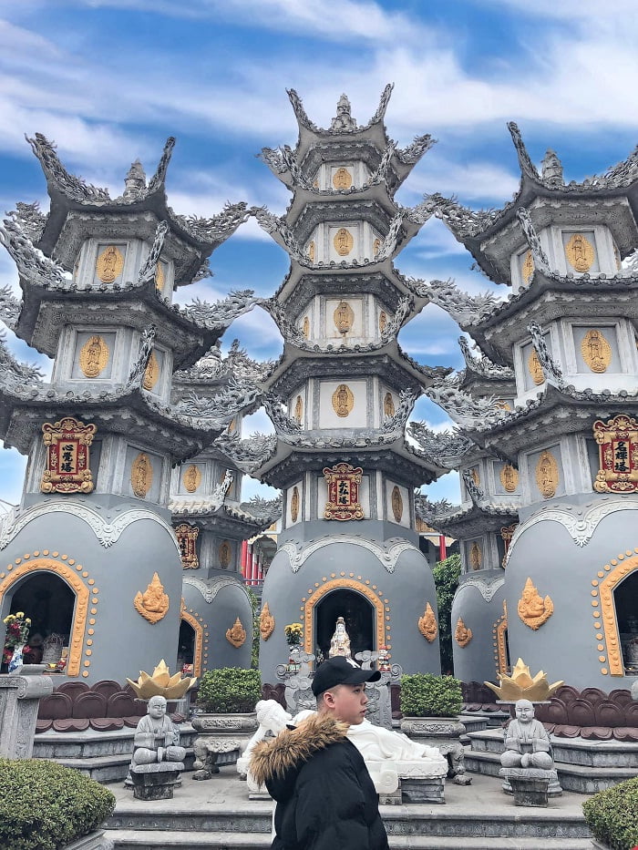 Stupa - the highlight at Cao Linh Pagoda 