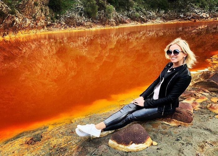 màu cam - điểm ấn tượng của Sông đỏ Rio Tinto