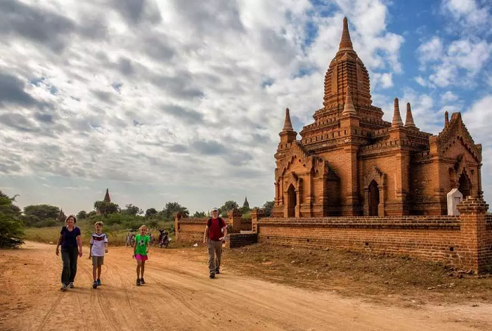 Những địa điểm du lịch ở Bagan  - Đền Sulamani