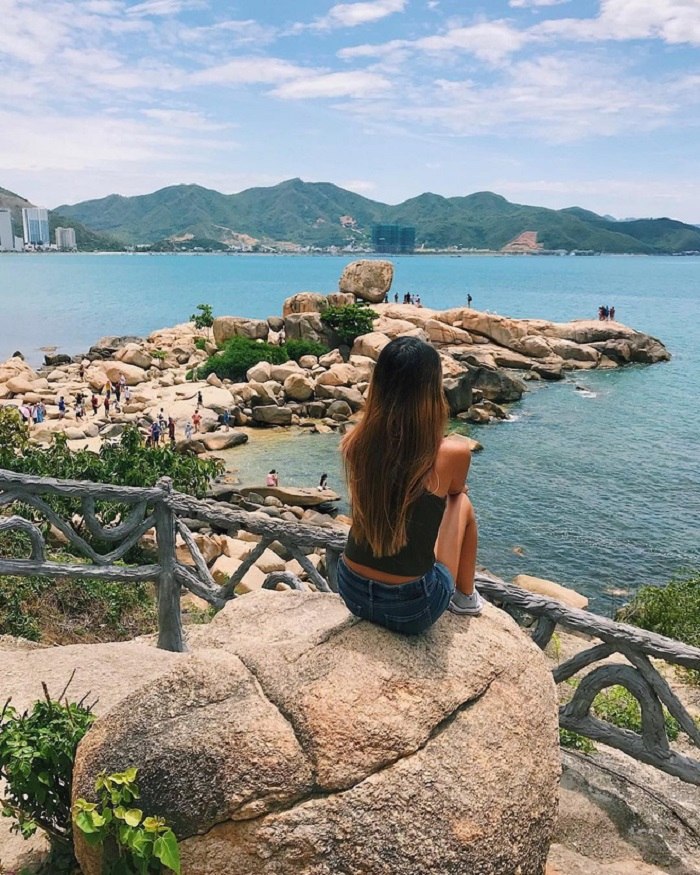 The reason for traveling to Tet in Nha Trang has many check-in points