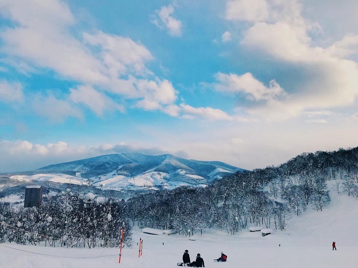 khu nghỉ dưỡng trượt tuyết ở Nhật Bản - Rusutsu resort