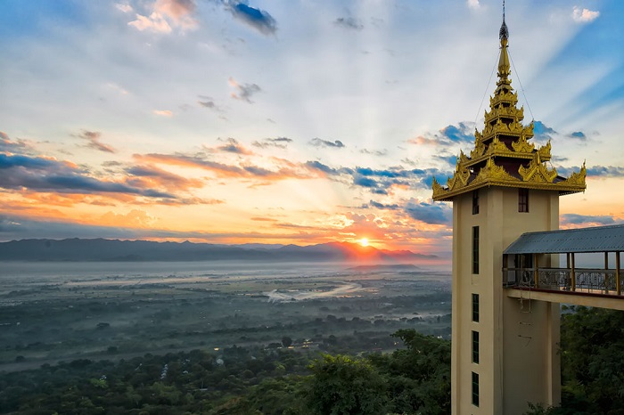 Kinh nghiệm du lịch Mandalay - đồi Mandalay