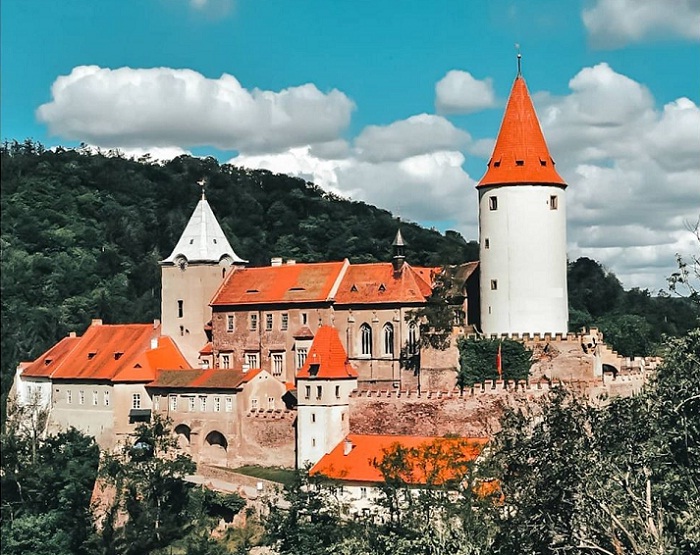 lâu đài Krivoklat - điểm du lịch Bohemia tuyệt vời