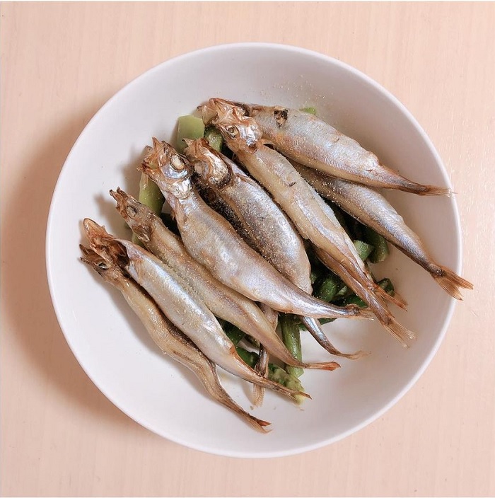 Hokkaido delicacy - shisamo fish
