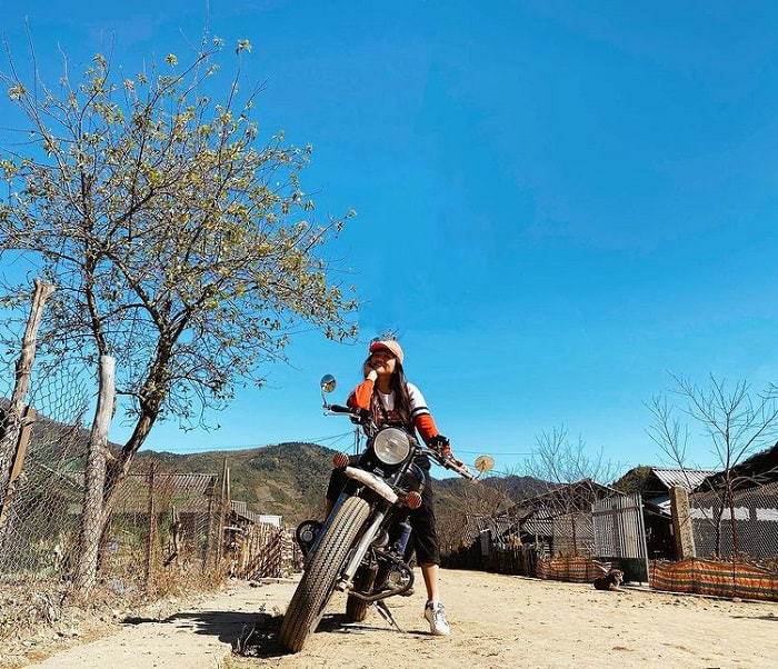 mùa hoa Sơn tra Yên Bái - bản Cu Vai