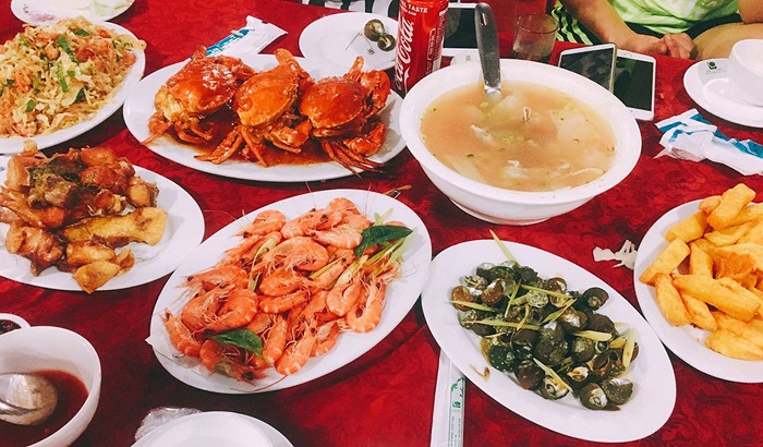 quán ăn ngon ở Móng Cái  - Nhà hàng hải sản Tám Mão