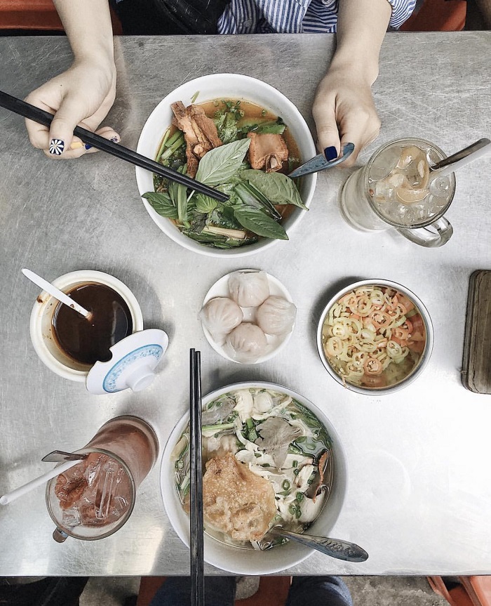 quán ăn ở Sài Gòn phục vụ Tết - Mì Gia Thiệu Ký