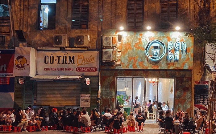 quán cafe mở cửa xuyên đêm ở Sài Gòn-denda-coffee-fb