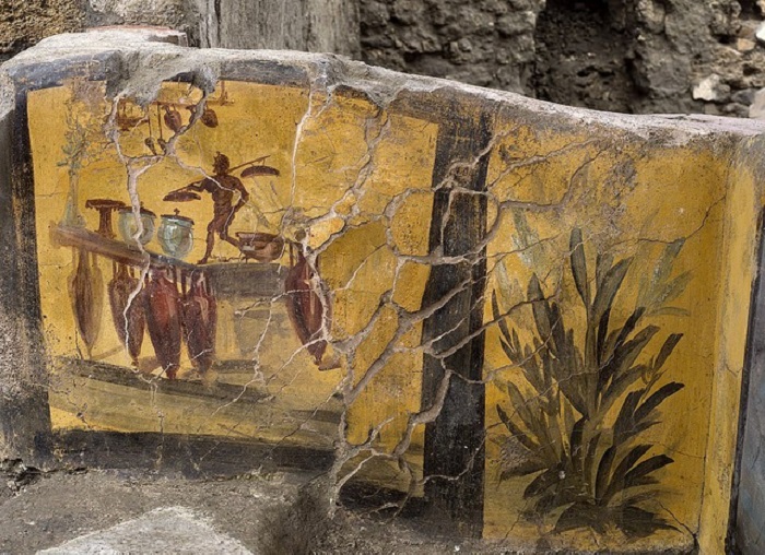 Quầy bar 2000 tuổi ở Italy - nói lên thói quen ăn uống của người La Mã cổ đại
