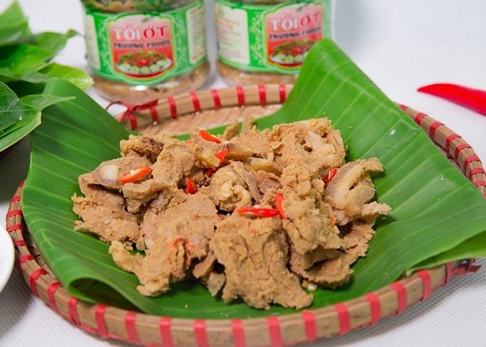 Thịt chua Thanh Sơn - đặc sản nổi tiếng