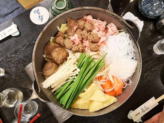 trải nghiệm mùa đông Nhật Bản - thử ăn lẩu nabechanko