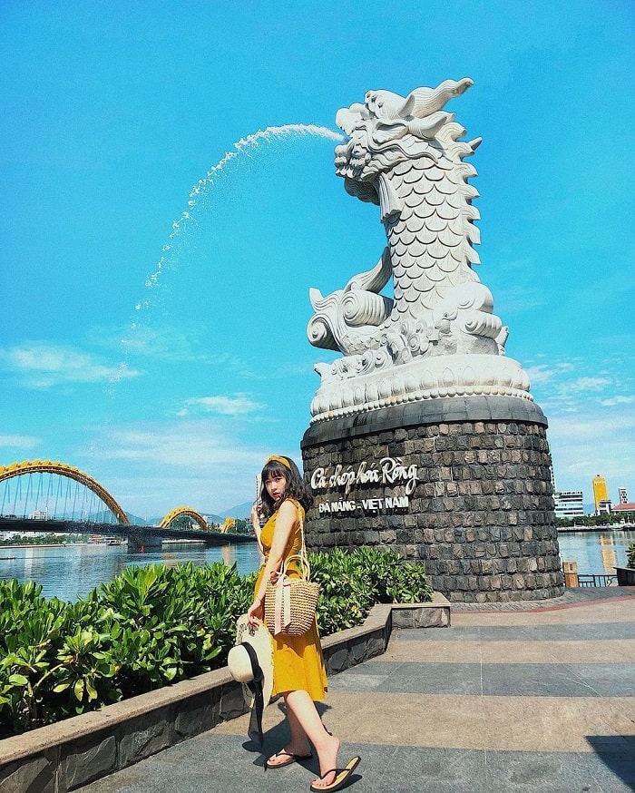 tượng Cá Chép Hóa Rồng Đà Nẵng 
