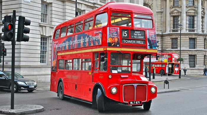 Xe bus 2 tầng ở London - đặc sản nước Anh