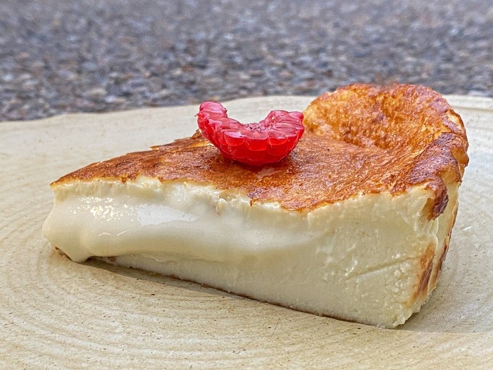Basque Burnt Cheesecake Món tráng miệng ở Tây Ban Nha