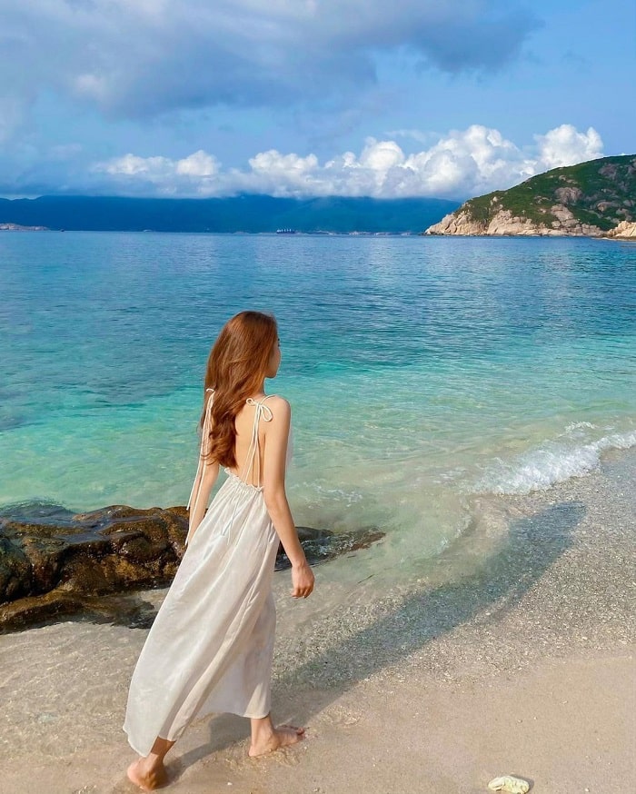 Đảo Bình Ba - một trong những bãi tắm đẹp ở Cam Ranh