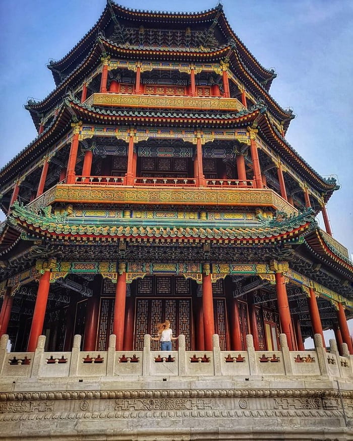 Kiến trúc độc đáo ở Di Hoà Viên Trung Quốc 