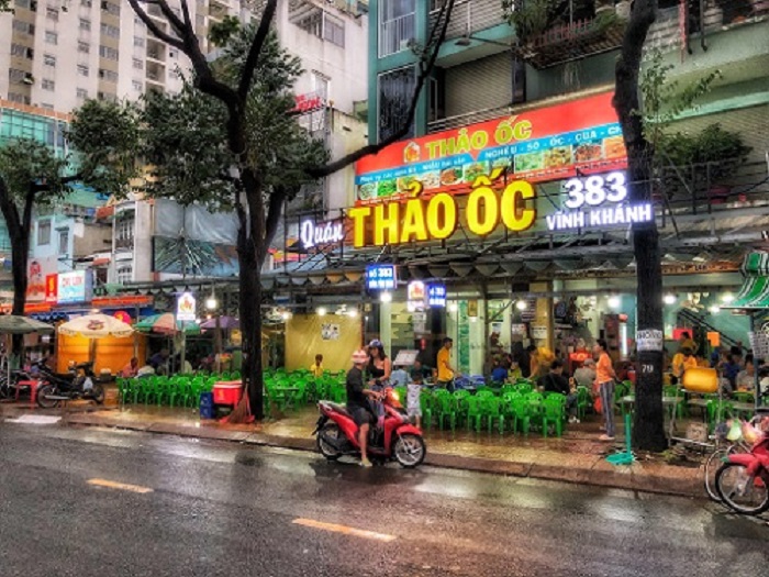 Những quán hải sản ngon và rẻ ở Sài Gòn - Ốc Thảo