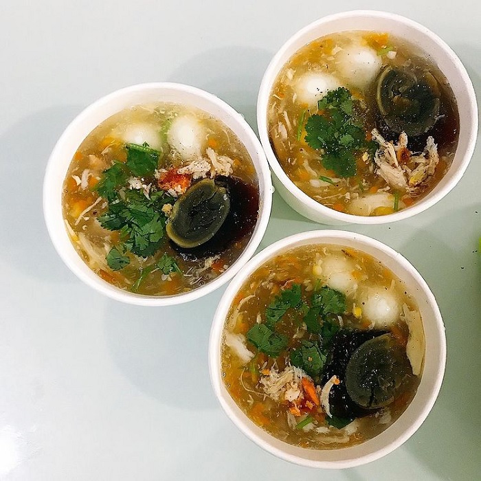 famous winter dish in Hai Phong - crab soup
