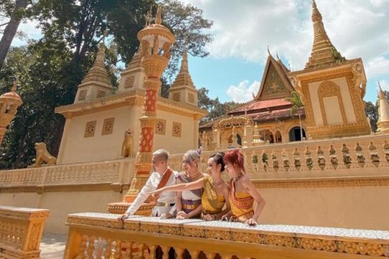 Những ngôi chùa đẹp ở Trà Vinh đậm kiến trúc Khmer, lộng lẫy như cung điện giữa đời thường