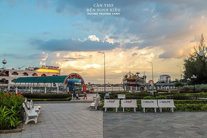 What's fun in Can Tho - Ninh Kieu wharf?