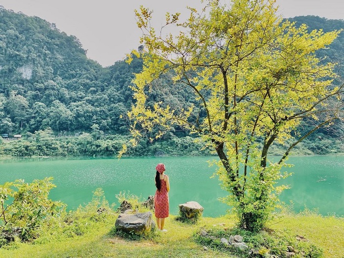 Thang Hen Lake is a famous destination in Tra Linh Cao Bang