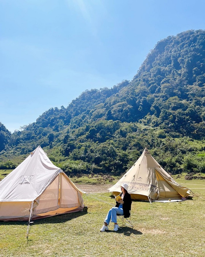 Than Eye Mountain is a really peaceful destination in Tra Linh Cao Bang