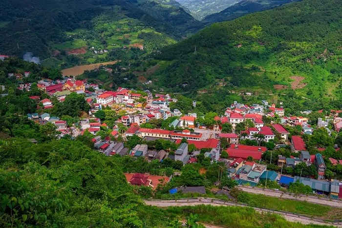 Thị trấn Cốc Pài là  điểm đến ở Xín Mần Hà Giang được nhiều du khách yêu thích