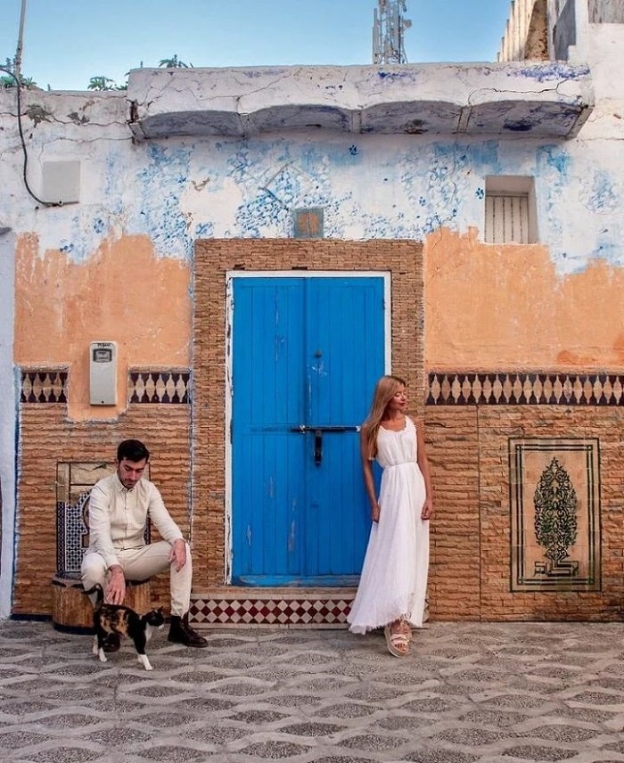Sống ảo ở thị trấn Asilah Maroc