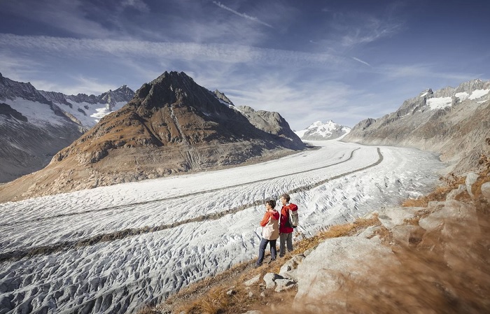Sông băng Aletsch  - trải nghiệm du lịch Thụy Sĩ