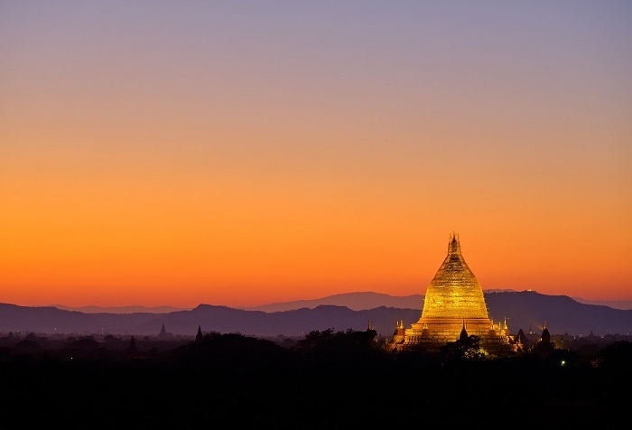 Tầm nhìn ngắm cảnh từ Sulamani Hill View Point - Ngắm bình minh ở Bagan