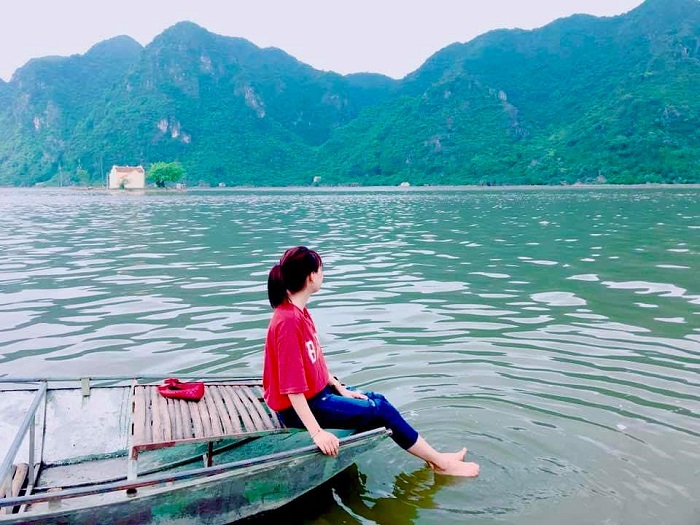 hồ nước đẹp ở Ninh Bình - hồ Đồng Thái