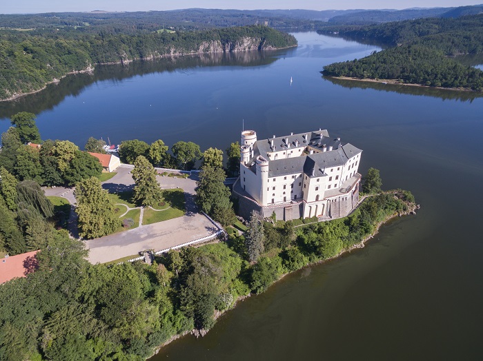 Lâu đài Orlik là một trong những lâu đài đẹp ở Séc