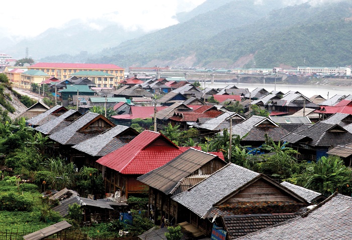 Đây là ngôi làng nhà sàn đẹp miền Bắc của đồng bào dân tộc Thái
