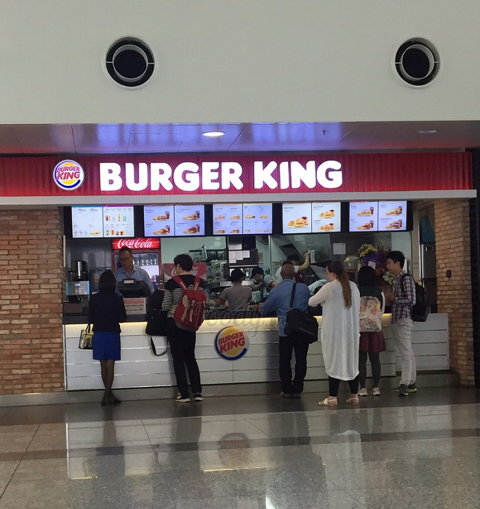 quán ăn gần sân bay Nội Bài - Burger King