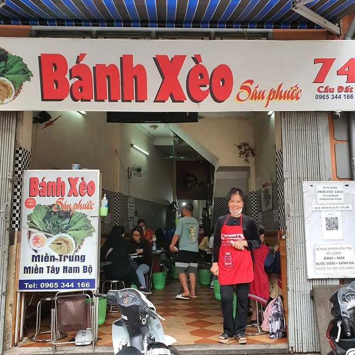 Hanoi snack bar - Sau Phuoc pancakes