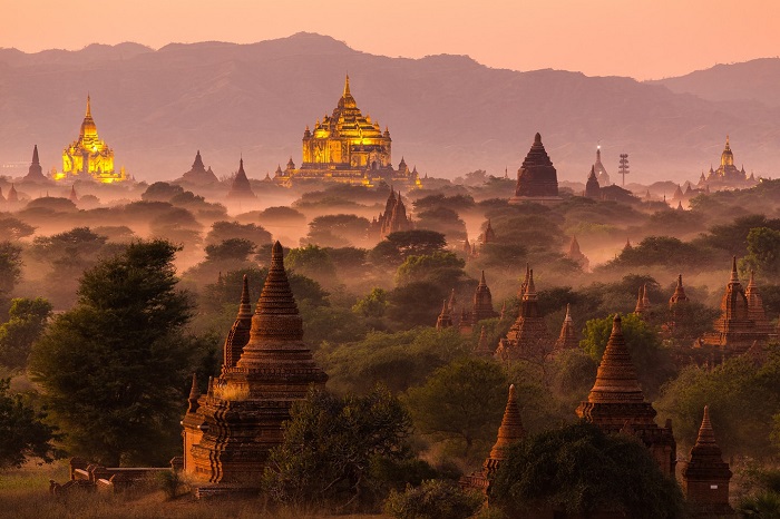Ngắm bình minh ở Bagan, Chiêm ngưỡng khung cảnh ngoạn mục với đủ màu sắc