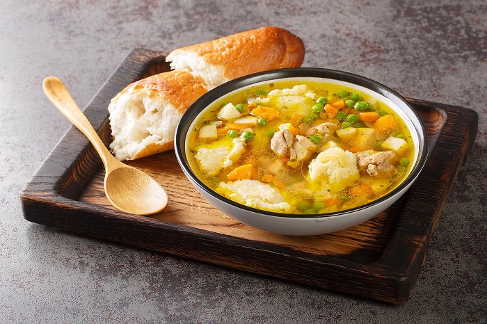 Món súp Ajngemahtec là món ăn ngon ở Zagreb 