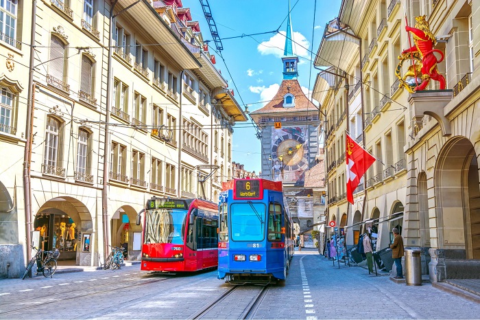Bern là thủ đô của Thụy Sĩ - trải nghiệm du lịch Thụy Sĩ