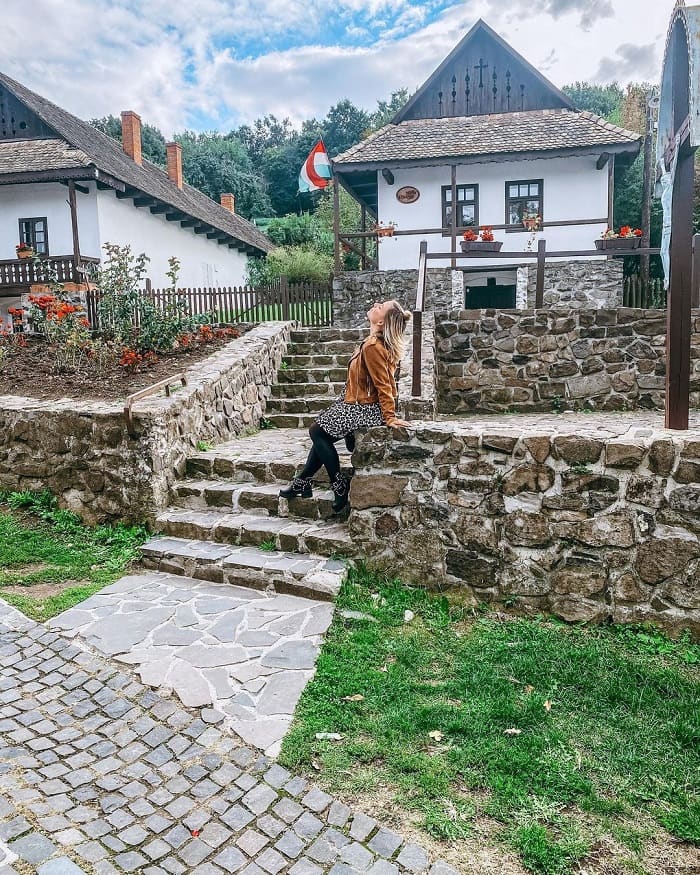 Làng cổ là điểm tham quan tuyệt vời ở làng Holoko Hungary