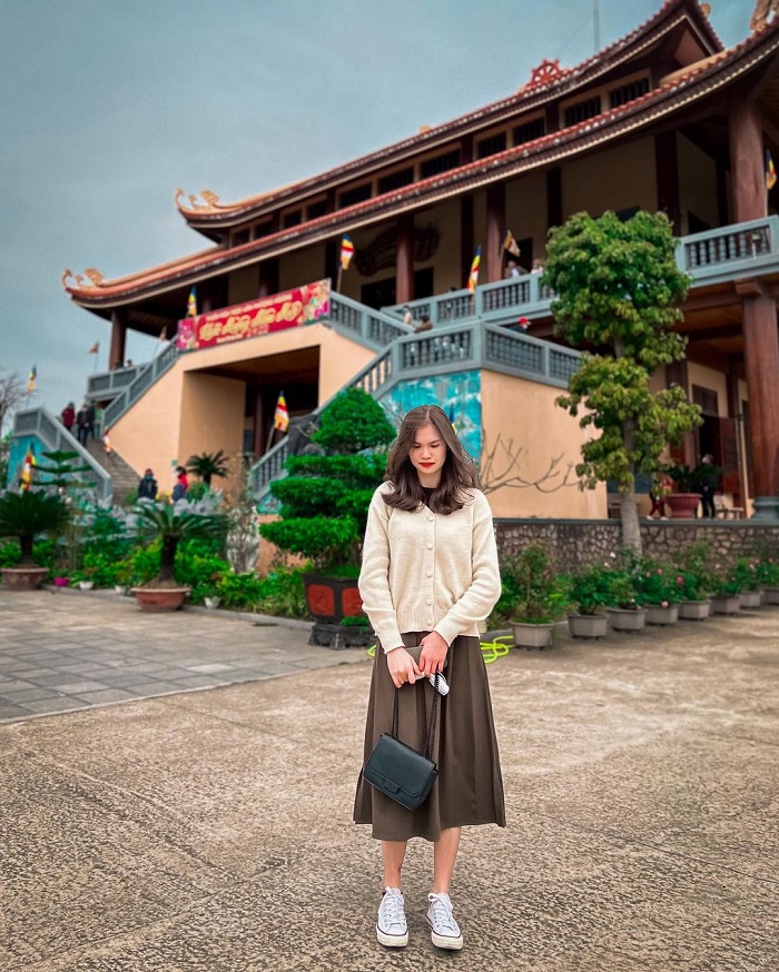 Thiền Viện Trúc Lâm Phượng Hoàng Bắc Giang có nhiều góc chụp đẹp