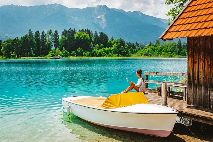 Vẻ đẹp hồ Faaker See Áo