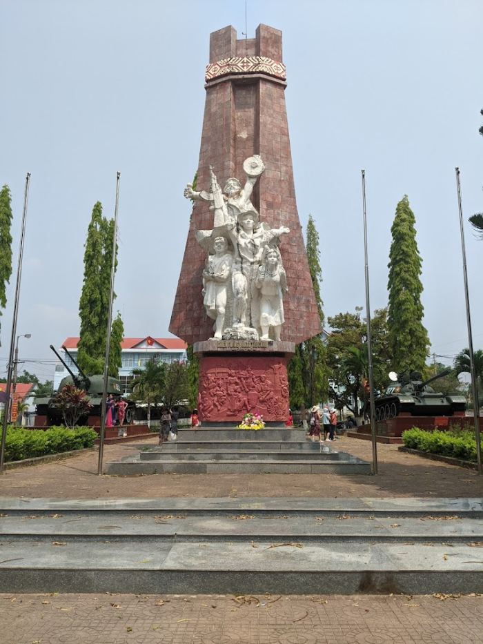 Dak To Victory Monument - Tan Canh Historical destination in Kon Tum